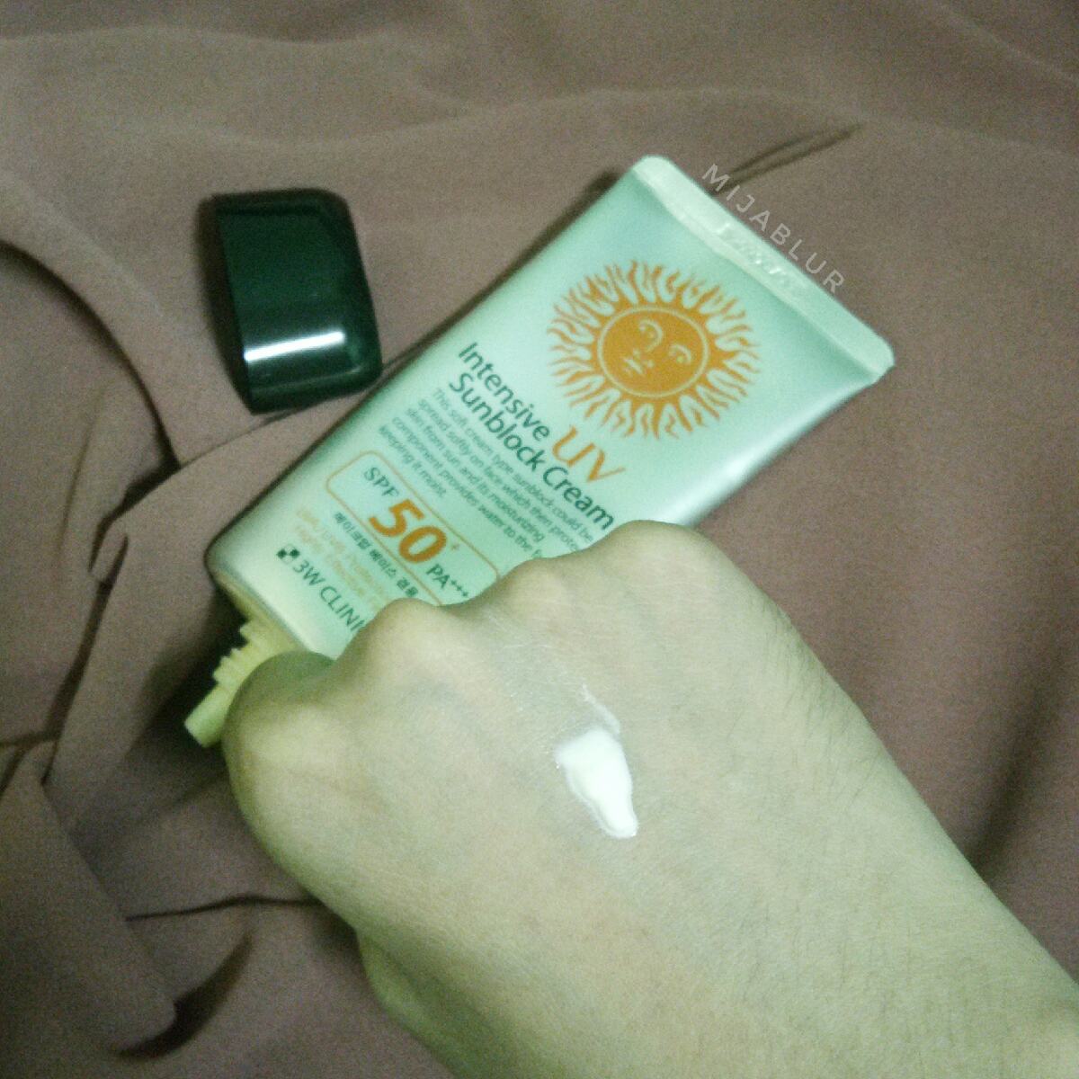 3W Clinic Intensive UV Sunblock Cream 